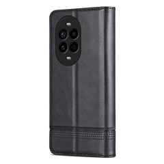 Étui portefeuille AZNS en cuir PU pour Huawei Nova 13 Pro 5G, texture peau de vache 