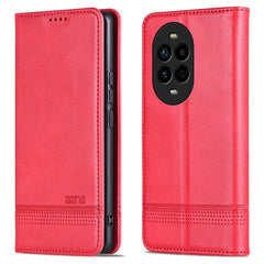 Étui portefeuille AZNS en cuir PU pour Huawei Nova 13 Pro 5G, texture peau de vache 
