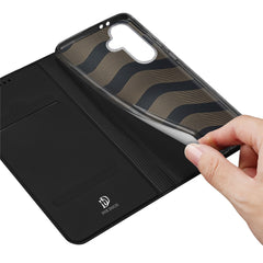 For Samsung Galaxy A56 5G / A36 5G Case DUX DUCIS Skin Pro Series Leather Cover Card Holder