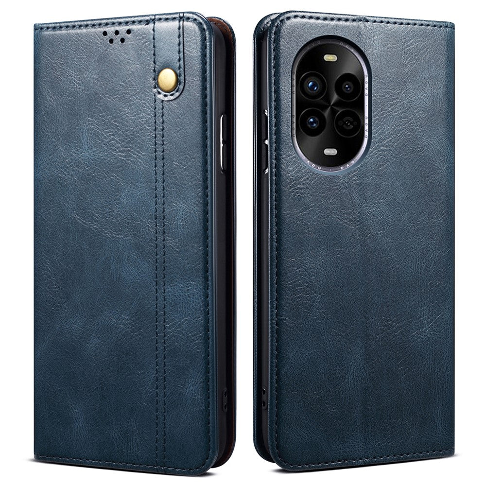 For Huawei nova 13 Pro 5G Case Crazy Horse Texture Waxy Leather Wallet Stand Phone Cover