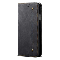 Coque en cuir anti-rayures pour Huawei Nova 13 Pro 5G, texture jean, support 
