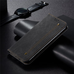 Coque en cuir anti-rayures pour Huawei Nova 13 Pro 5G, texture jean, support 