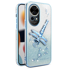 KADEM For Huawei nova 13 Case Dragonfly Kickstand TPU Flowers Glitter Phone Cover