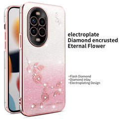 Coque KADEM pour Huawei Nova 13 Pro 5G, motif libellule, béquille, TPU, fleurs, paillettes 