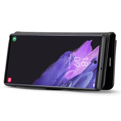 DG.MING for Samsung Galaxy S25 Ultra Case Detachable Split Leather Phone Cover