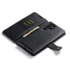 DG.MING for Samsung Galaxy S25 Ultra Case Detachable Split Leather Phone Cover