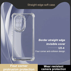 Coque transparente IMAK UX-4 pour Huawei Nova 13 Pro 5G, coque arrière antichoc en TPU aux quatre coins 