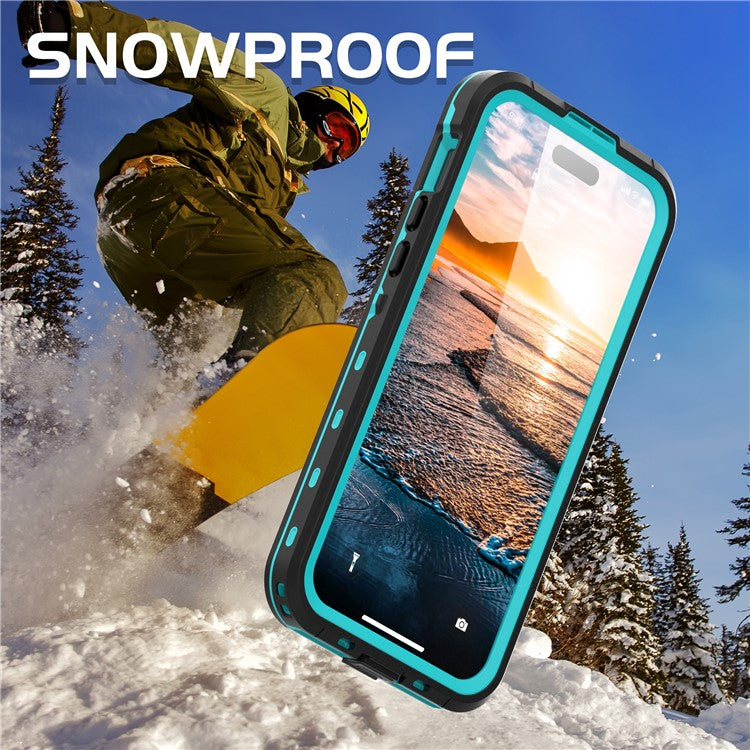 REDPEPPER Dot+ Series For iPhone 15 Plus Phone Case Compatible with MagSafe IP68 Waterproof Clear Phone Cove - TechGearPal