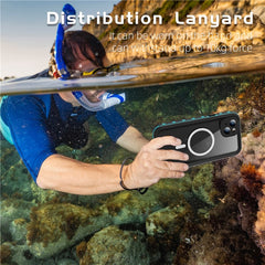REDPEPPER Dot+ Series For iPhone 15 Plus Phone Case Compatible with MagSafe IP68 Waterproof Clear Phone Cove - TechGearPal