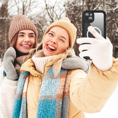 REDPEPPER Dot+ Series For iPhone 15 Plus Phone Case Compatible with MagSafe IP68 Waterproof Clear Phone Cove - TechGearPal