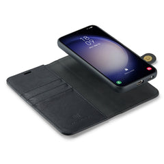 DG.MING für Samsung Galaxy S25 Hülle Abnehmbare Telefonabdeckung aus Spaltleder 