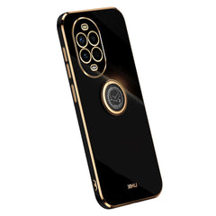XINLI For Huawei nova 13 Pro 5G Case Ring Kickstand Electroplating TPU Phone Cover