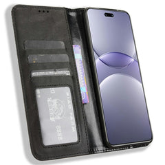 For Huawei nova 13 Pro 5G Leather Case Wallet Stand Retro Texture Phone Cover