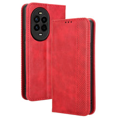 For Huawei nova 13 Pro 5G Leather Case Wallet Stand Retro Texture Phone Cover