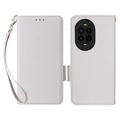 For Huawei nova 13 Pro 5G Case with Wrist Strap Litchi Texture PU Leather Wallet Phone Cover