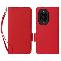 For Huawei nova 13 Pro 5G Case with Wrist Strap Litchi Texture PU Leather Wallet Phone Cover