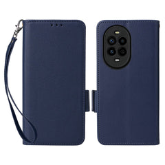 For Huawei nova 13 Pro 5G Case with Wrist Strap Litchi Texture PU Leather Wallet Phone Cover
