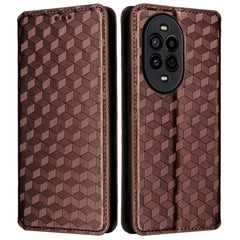 For Huawei nova 13 Pro 5G Wallet Case Rhombus Imprinted Leather Phone Cover