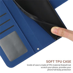 For Samsung Galaxy A56 5G / M56 5G Case Sunflower Imprint Leather Wallet Phone Cover with Wrist Strap