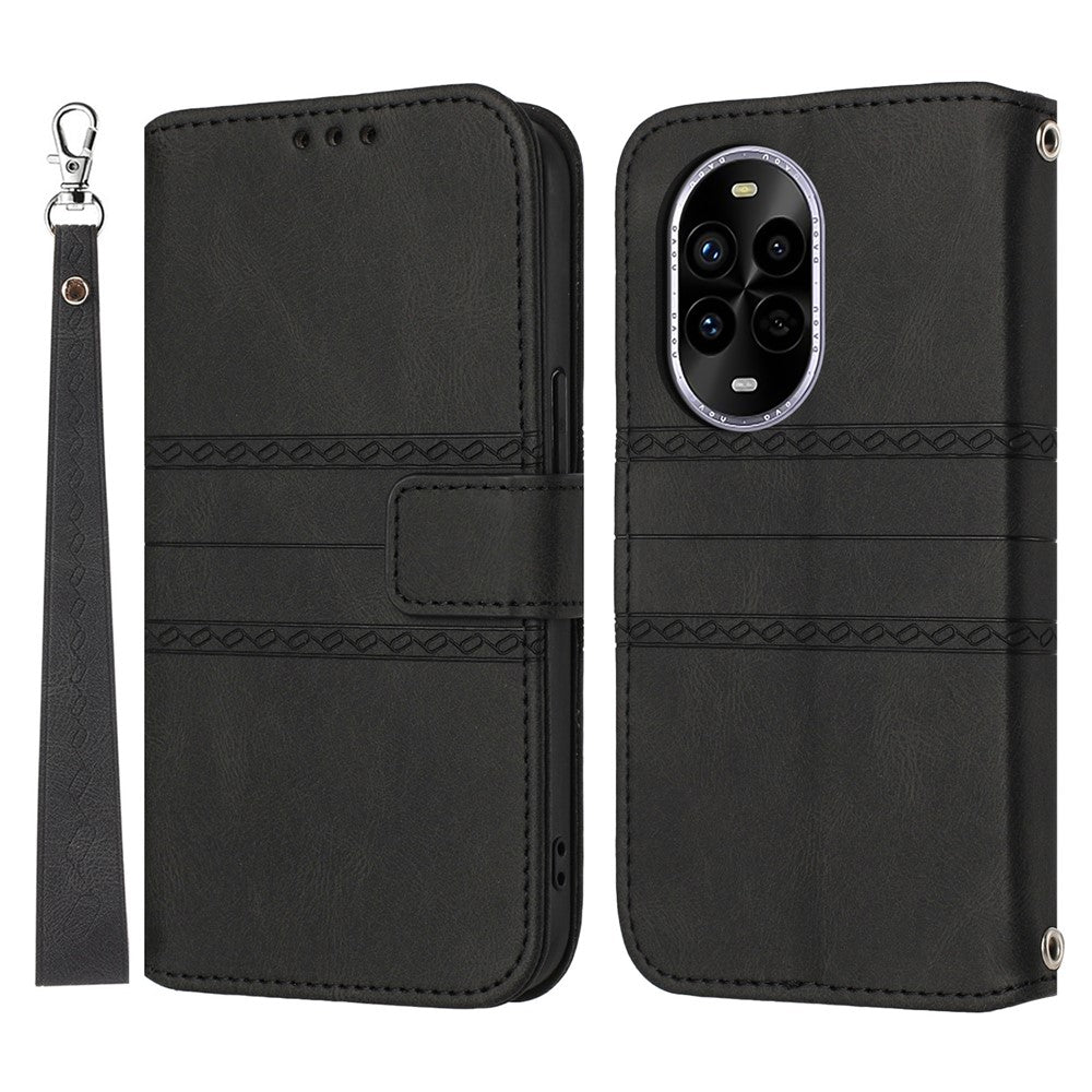 For Huawei nova 13 Pro 5G Case Wallet Skin-Touch Leather Imprinted Phone Cover