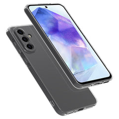 Coque arrière transparente ultra-fine et flexible en TPU pour Samsung Galaxy A36 5G 