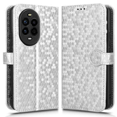 For Huawei nova 13 Pro 5G Wallet Case Dot Pattern Imprint PU Leather Phone Cover