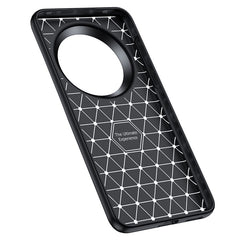 For Huawei Mate 70 Pro+ / 70 Pro Case Litchi Texture TPU Flexible Phone Cover, Black - TechGearPal