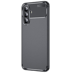 For Samsung Galaxy A36 5G Case Carbon Fiber Texture TPU Phone Cover Heat Dissipation