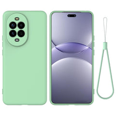 Coque arrière en silicone liquide avec dragonne pour Huawei Nova 13 Pro 5G 