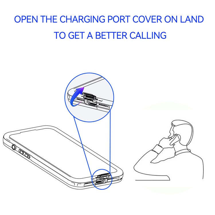 SHELLBOX M Series For iPhone 16 Pro IP68 Waterproof Case Metal Diving Phone Cover Compatible with MagSaf