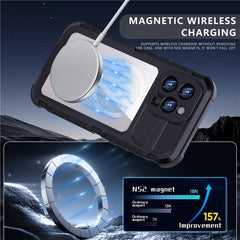 SHELLBOX M Series For iPhone 16 Pro Max IP68 Waterproof Case Metal Diving Phone Cover Compatible with MagSafe - TechGearPal