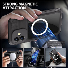 SHELLBOX M Series For iPhone 16 Plus IP68 Waterproof Case Metal Diving Phone Cover Compatible with MagSaf - TechGearPal