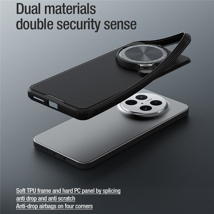 NILLKIN Camshield Prop Series for Huawei Mate 70 Case Slide Camera Protection PC + TPU Phone Cover - TechGearPal