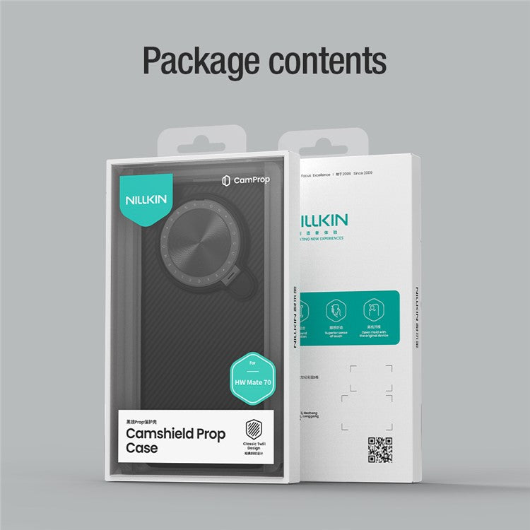 NILLKIN Camshield Prop Series for Huawei Mate 70 Case Slide Camera Protection PC + TPU Phone Cover - TechGearPal