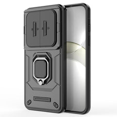 For Huawei Mate 70 Case PC+TPU Kickstand Phone Protector with Lens Cove - TechGearPal