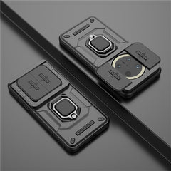 For Huawei Mate 70 Pro+ / 70 Pro Case PC+TPU Kickstand Phone Protector with Lens Cove - TechGearPal