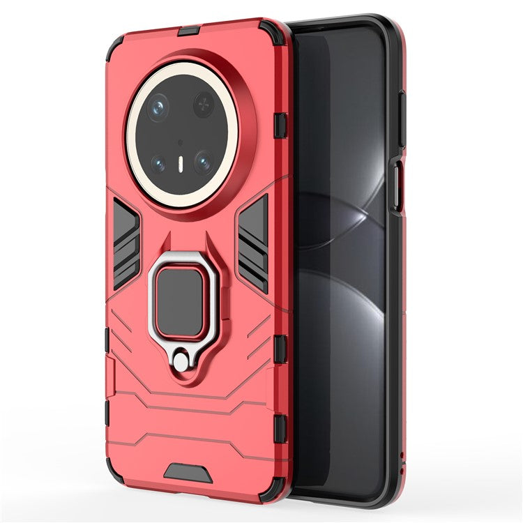 For Huawei Mate 70 Pro+ / 70 Pro Case PC+TPU Protective Phone Cover with Ring Kickstan - TechGearPal