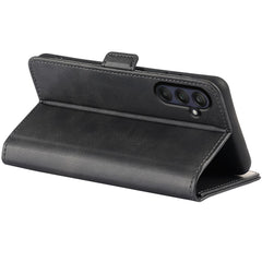 For Samsung Galaxy A26 5G Stand Case Calf Texture Leather Wallet Phone Cover