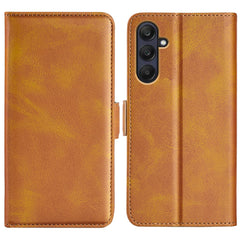 For Samsung Galaxy A26 5G Stand Case Calf Texture Leather Wallet Phone Cover