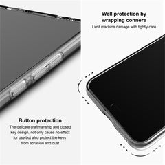 IMAK UX-5 Series Phone Cover for Samsung Galaxy S25 Clear Case Shockproof TPU Slim Phone Back Cover