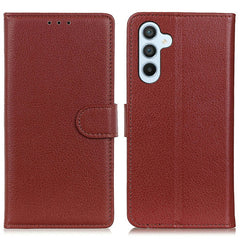 For Samsung Galaxy A56 5G Wallet Case PU Leather Phone Cover Litchi Texture