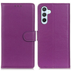 For Samsung Galaxy A56 5G Wallet Case PU Leather Phone Cover Litchi Texture