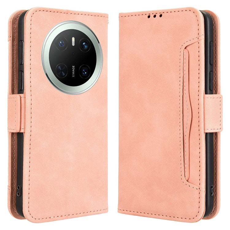 For Huawei Mate 70 Leather Case Phone Wallet Cover with Multiple Card Slot - TechGearPal