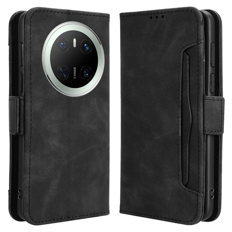 For Huawei Mate 70 Leather Case Phone Wallet Cover with Multiple Card Slot - TechGearPal