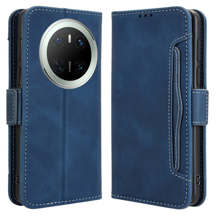 For Huawei Mate 70 Leather Case Phone Wallet Cover with Multiple Card Slot - TechGearPal