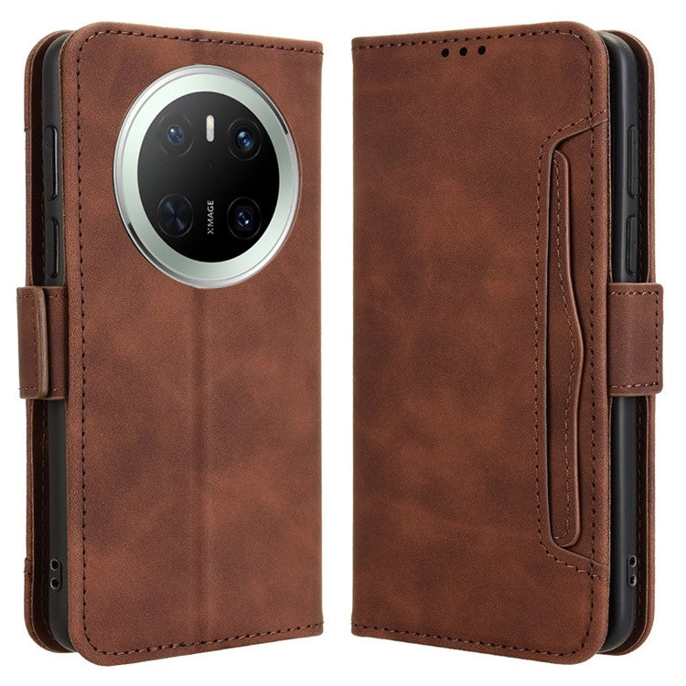 For Huawei Mate 70 Leather Case Phone Wallet Cover with Multiple Card Slot - TechGearPal