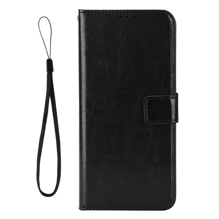 For Huawei Mate 70 Case Crazy Horse Texture PU Leather Phone Wallet Cove - TechGearPal