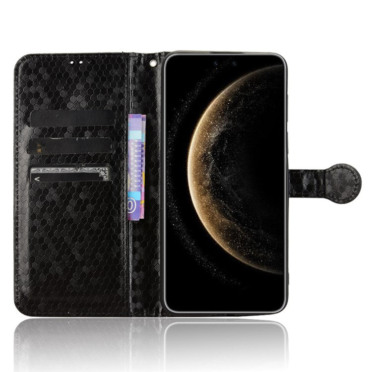 For Huawei Mate 70 Pro+ / 70 Pro Wallet Case Dot Pattern Imprint PU Leather Phone Cove - TechGearPal