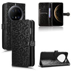 For Huawei Mate 70 Pro+ / 70 Pro Wallet Case Dot Pattern Imprint PU Leather Phone Cove - TechGearPal
