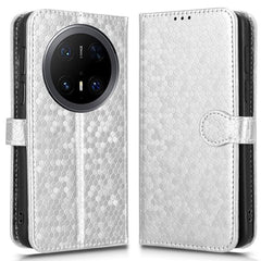 For Huawei Mate 70 Pro+ / 70 Pro Wallet Case Dot Pattern Imprint PU Leather Phone Cove - TechGearPal